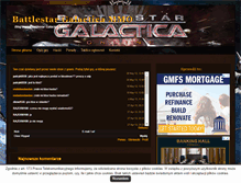 Tablet Screenshot of battlestar-galactica.dyplomacja.net