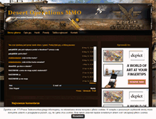Tablet Screenshot of desert-operations.dyplomacja.net